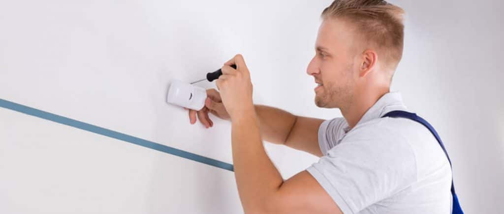 alarme residencial com sensor de presença